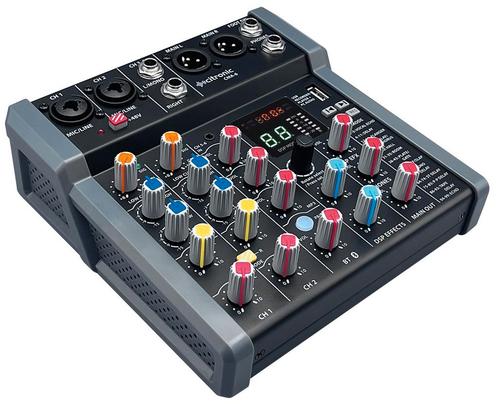 Citronic CMA-6 Mixer Met DSP, USB Play/Record/PC En, Muziek en Instrumenten, Microfoons