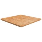 Vierkant Tafelblad Eik 70cm - Lichtbruin | Retour deal |..., 50 tot 100 cm, Verzenden, Nieuw, 50 tot 100 cm