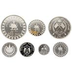 Dahomey, Haïti. 1970/1971 - Zilveren Munten (7 stuks)