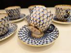Lomonosov Imperial Porcelain Factory - Service à café pour 6, Antiek en Kunst