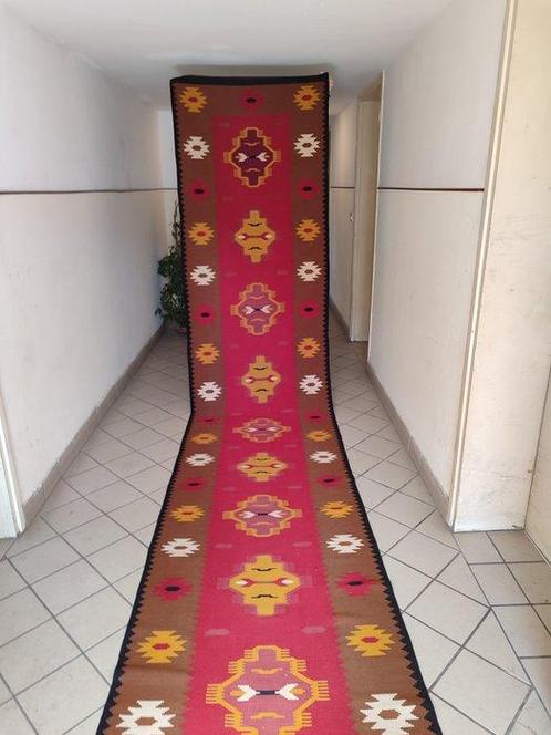 Speciale Azari Kilims - Vloerkleed - 530 cm - 87 cm, Huis en Inrichting, Stoffering | Tapijten en Vloerkleden