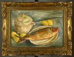 Solange Schaal (née en 1899) - Nature morte au poisson