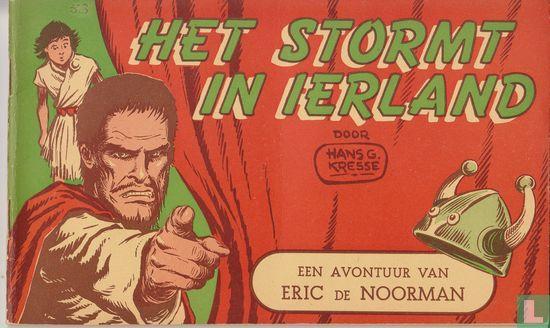 Eric de Noorman - Het stormt in Ierland - 1960, Boeken, Stripverhalen, Zo goed als nieuw, Eén stripboek, Verzenden