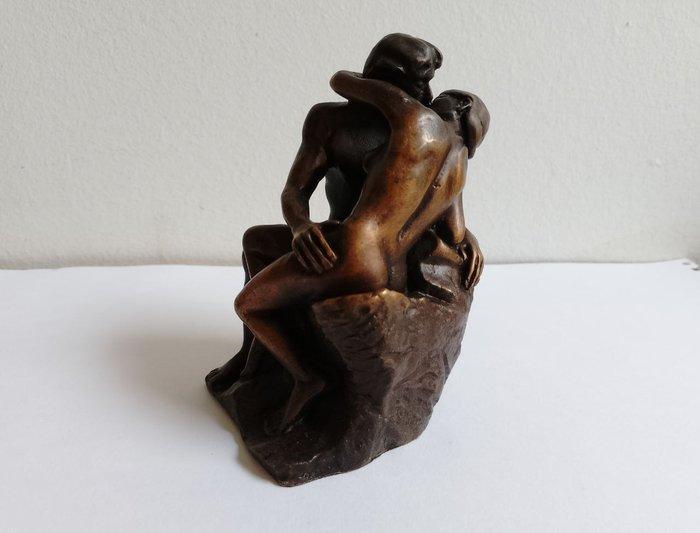 After Auguste Rodin - Figuur - Le Baiser / Der Kuss / The, Antiek en Kunst, Curiosa en Brocante