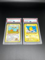 Pokémon - 2 Card - PSA 9 Surfing Pikachu & Imakunis Doduo, Nieuw