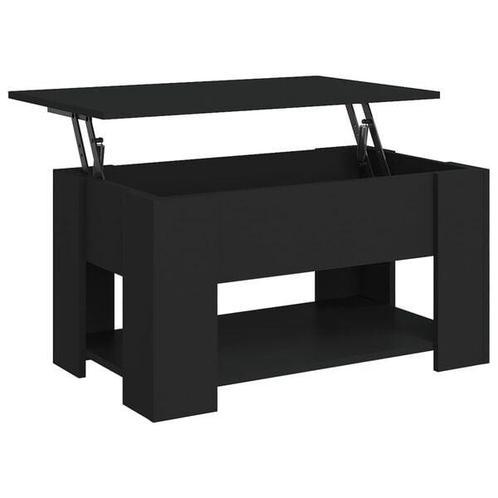 Salontafel Zwart Hout | 40% Korting | OP = OP, Huis en Inrichting, Tafels | Salontafels, Minder dan 50 cm, Rechthoekig, Nieuw