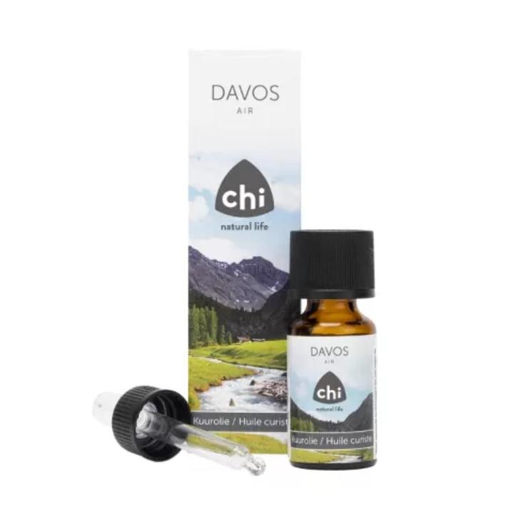Davos Air Kuurolie 10 ml voor Luchtzuivering - Chi Natural, Sports & Fitness, Produits de santé, Wellness & Bien-être, Enlèvement ou Envoi