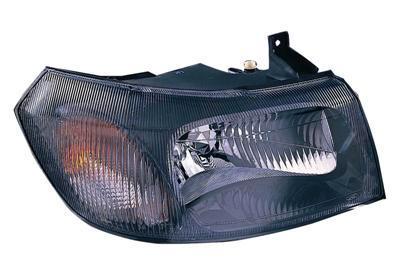 Ford Transit 2000-2006 Zwart Koplamp Rechts (Koplampen), Auto-onderdelen, Verlichting, Nieuw, Ford, Verzenden
