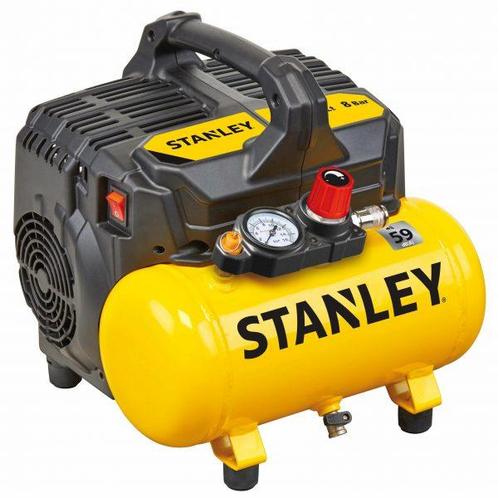 Stanley - DST100/8/6 Silent Luchtcompressor - 8 bar - Olievr, Bricolage & Construction, Compresseurs, Envoi