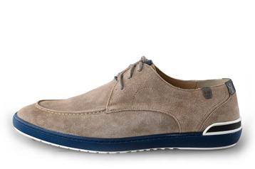 Floris van Bommel Veterschoenen in maat 45 Beige | 10% extra