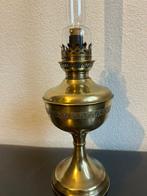 Olielamp - Messing, Glas, Antiek en Kunst