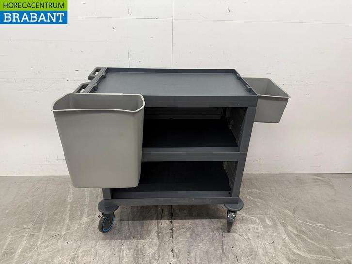 Kunststof serveerwagen serveertrolley 3 lagen 123 cm Horeca, Zakelijke goederen, Horeca | Meubilair en Inrichting, Ophalen of Verzenden
