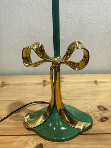 Valentí - Lampe de table - Bronze patiné - Lampe de boucle beschikbaar voor biedingen