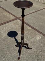 Table à plantes - Modèle haut - Acajou - Support de lampe à
