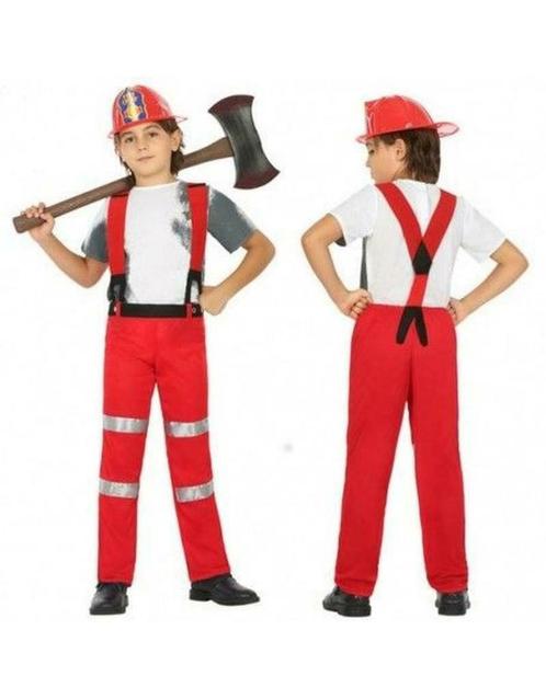 Brandweerman carnavalskostuum voor kinderen, Hobby & Loisirs créatifs, Articles de fête, Enlèvement ou Envoi