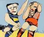 Herman Brood Zeefdruk: Play Ball, Antiek en Kunst, Ophalen of Verzenden