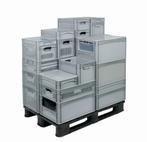 Stapelbak, plastic krat, magazijnbak, kratten 60x40x22cm, Verzenden
