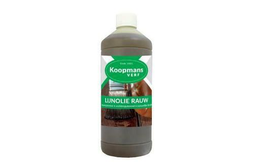 Rauwe lijnolie professioneel 1 liter K-RL1, Bricolage & Construction, Peinture, Vernis & Laque, Envoi