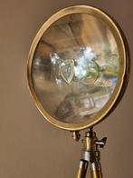 Marchal, France - Statief vloerlamp - Verguld messing, Antiek en Kunst