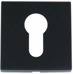 PC-Plaatje Vierkant 53x53x10 mm PVD gunmetal, Doe-het-zelf en Bouw, Raamkozijnen en Schuifdeuren, Ophalen of Verzenden, Nieuw