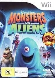 Monsters vs Aliens (Nintendo Wii used game), Games en Spelcomputers, Games | Nintendo Wii U, Ophalen of Verzenden