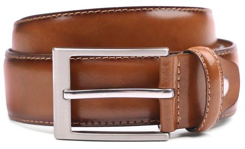 Suitable Riem Cognac 316 maat 105 Heren, Kleding | Heren, Riemen en Ceintuurs, Riem of Ceintuur, Nieuw, Echt leder, Verzenden