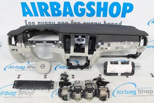 AIRBAG KIT – TABLEAU DE BORD NOIR BLANC VOLVO V90 (2016-….), Auto-onderdelen, Dashboard en Schakelaars