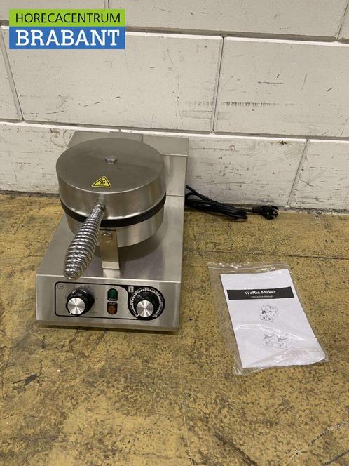 RVS Wafelijzer met timer 230V Horeca, Zakelijke goederen, Horeca | Keukenapparatuur, Ophalen of Verzenden