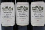 1991 Chateau Les Ormes de Pez - Bordeaux Saint-Estéphe - 3, Verzamelen, Wijnen, Nieuw