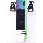 155 158 snowboard SALOMON SLEEPWALKER WIDE 2023, White/green, Sport en Fitness, Snowboarden, Verzenden, Nieuw