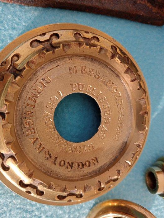 messenger & sons - Tafellamp - Brons, Antiek en Kunst, Curiosa en Brocante