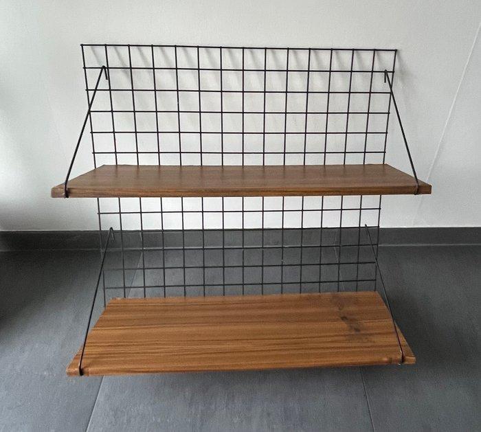 Meurop - Rek - Hout, Metaal - Meurop Mica, Antiek en Kunst, Antiek | Meubels | Stoelen en Sofa's