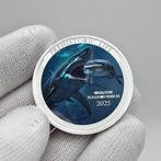 Congo. 20 Francs 2025 – Prehistoric II: Megalodon – 1 oz