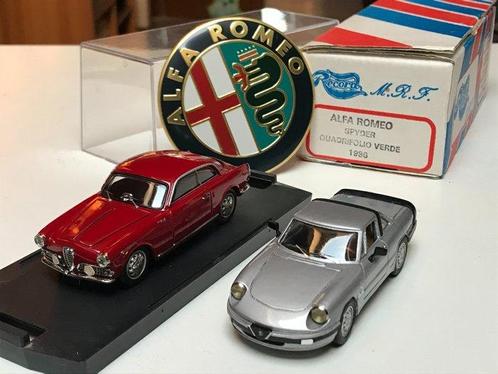 Record, Bang, - 1:43 - Alfa Romeo Spider Quadrifoglio verde,, Hobby en Vrije tijd, Modelauto's | 1:5 tot 1:12