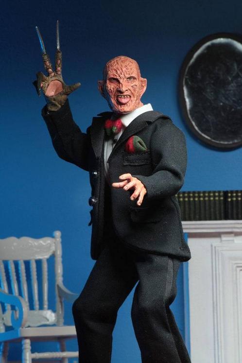 A Nightmare on Elm Street 3 Retro Action Figure Tuxedo Fredd, Verzamelen, Film en Tv, Ophalen of Verzenden