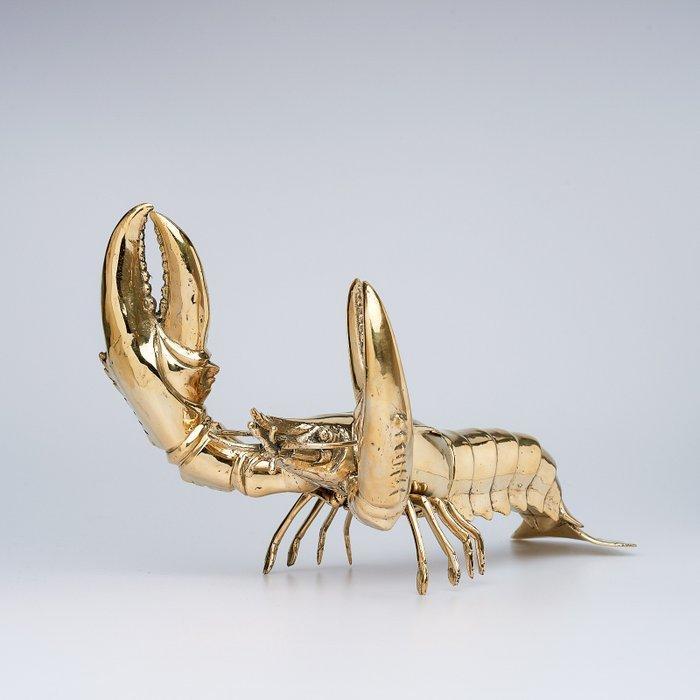 Sculpture, Large Lobster Sculpture - 21 cm - Bronze, Antiquités & Art, Art | Objets design