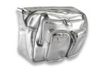 Nunoo Tas Zilver | 5% extra korting, Handtassen en Accessoires, Tassen | Damestassen, Verzenden, Zo goed als nieuw
