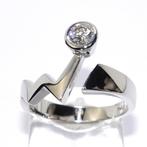 Ring - 14 karaat Witgoud - 0.50ct. tw. Diamant (Natuurlijk), Handtassen en Accessoires, Ringen, Nieuw