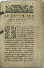Pasquier (Étienne) - Le catéchisme des Jésuites ou examen de