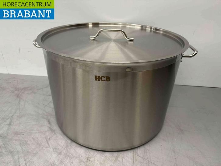RVS Soeppan Kookpan Pan Inductie 60 x 40 cm 113 liter Horeca, Zakelijke goederen, Horeca | Keukenapparatuur, Ophalen of Verzenden