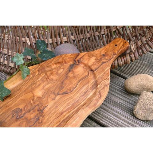 Snijplank (L ca. 40 – 44 cm) met sapgleuf en handvat, Huis en Inrichting, Keuken | Keukenbenodigdheden