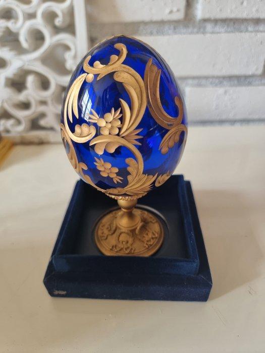 Fabergé ei - Fabergé-stijl - ei - Kristal, Antiquités & Art, Curiosités & Brocante