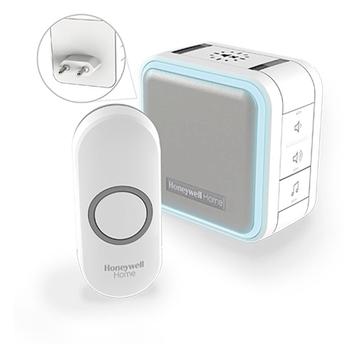 Honeywell draadloze plug-in deurbel met nachtlampje en beschikbaar voor biedingen