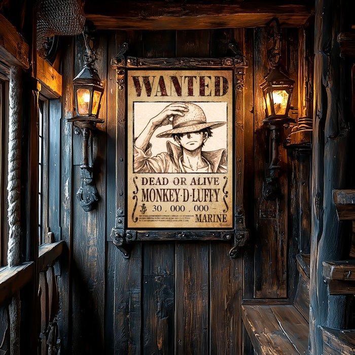 Brooklyn - Luffy wanted, Antiek en Kunst, Kunst | Designobjecten