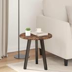 vidaXL Tafelblad Gerookt eiken 40 x 40 x 1.5 cm Bewerkt hout, Verzenden, Nieuw