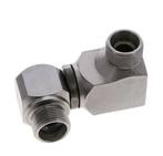 16S Acier zingué Boule Guidée Double Joint Tournant Raccord, Verzenden