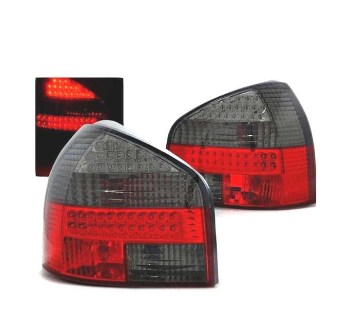 FEUX ARRIÈRE AUDI A3 96-00 LED FUMÉ, Autos : Pièces & Accessoires, Éclairage, Envoi