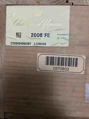 2006 Château d’Yquem - Sauternes 1er Cru Supérieur - 6