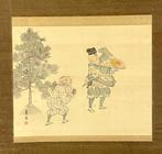 Nihonga – Rouleau suspendu - École Itaya – Peinture