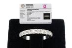 Anneau de mariage - 14 carats Or blanc - 0.83ct. tw. Diamant